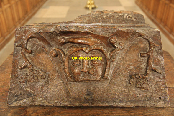 Photo 6"x4" Green Man Fotheringhay c2014