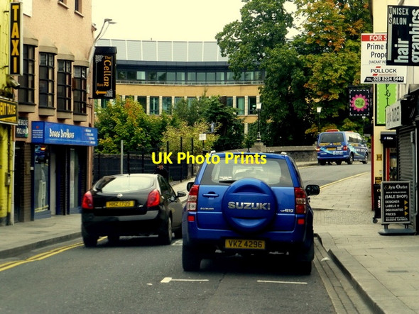 Photo 6"x4" Traffic in Bridge Street, Omagh Omagh c2014