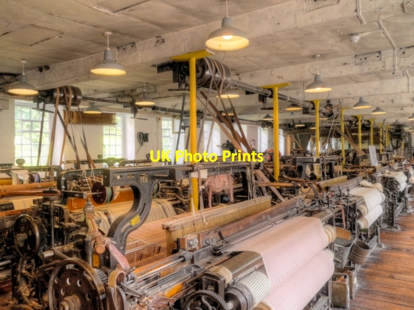 Photo 6"x4" Quarry Bank Mill, Weaving Shed Styal c2014