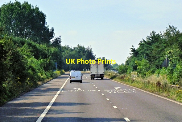 Photo 6"x4" Basingstoke, Link from Black Dam Roundabout to M3 Basingstoke c2014