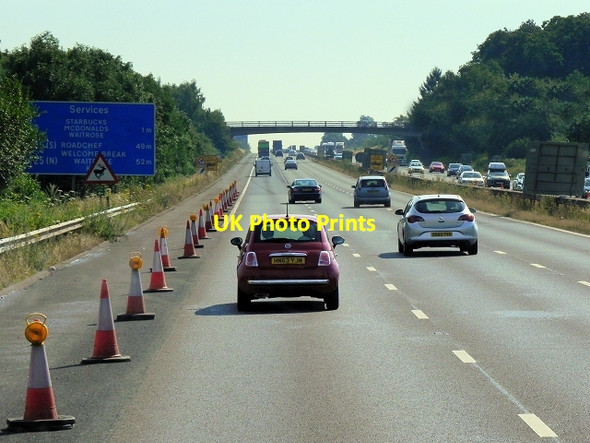 Photo 6"x4" Eastbound M3 Hartley Wintney c2014