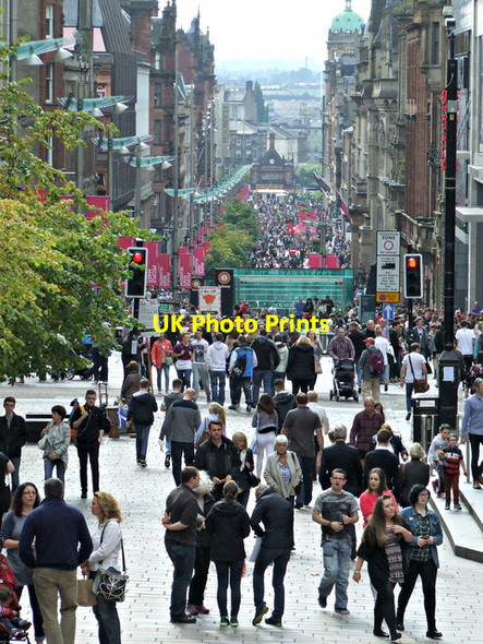 Photo 6"x4" Buchanan Street Glasgow c2014