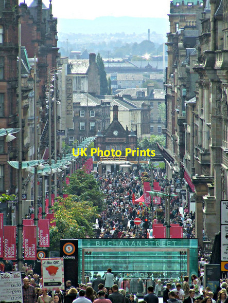 Photo 6"x4" Buchanan Street Glasgow c2014 P1