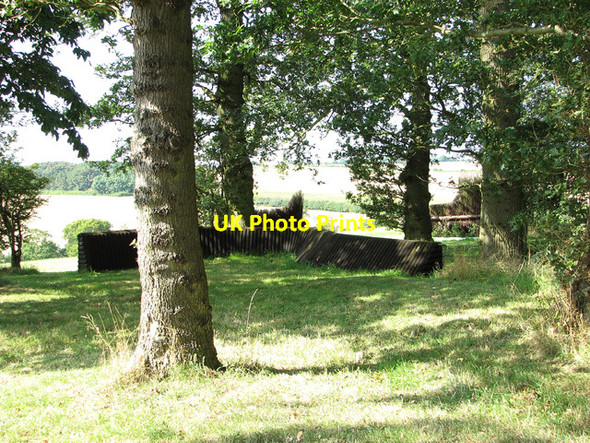 Photo 6"x4" Horse jumps by Hill Coverts Muckleton\/TF8139 c2014