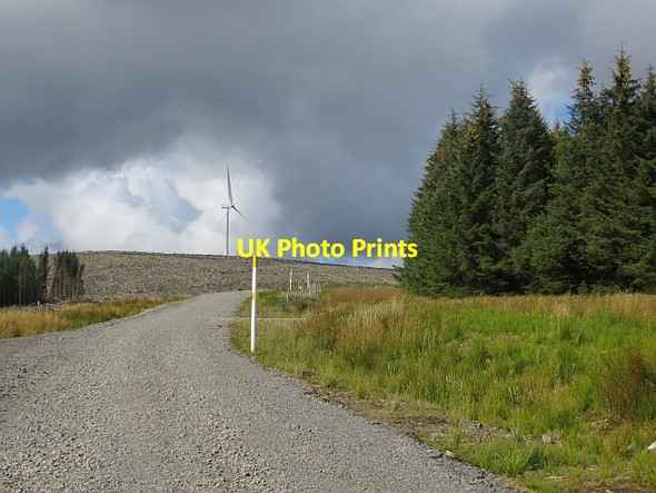 Photo 6"x4" Road from Ae to Beattock Mount Haul c2014