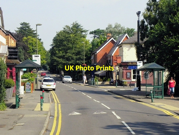 Photo 6"x4" Englefield, St Jude's Road Egham c2014
