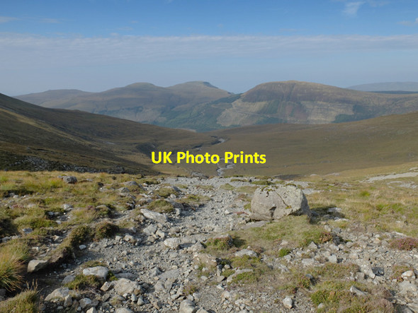 Photo 6"x4" The lip of Coire a' Ghreadaidh Coire a' Ghreadaidh c2014