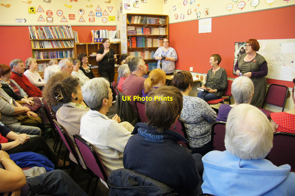 Photo 6"x4" Book launch at Baltasound Junior High School Baliasta\/HP6009 c2014