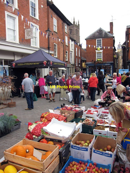 Photo 6"x4" Ludlow Market Ludlow c2014