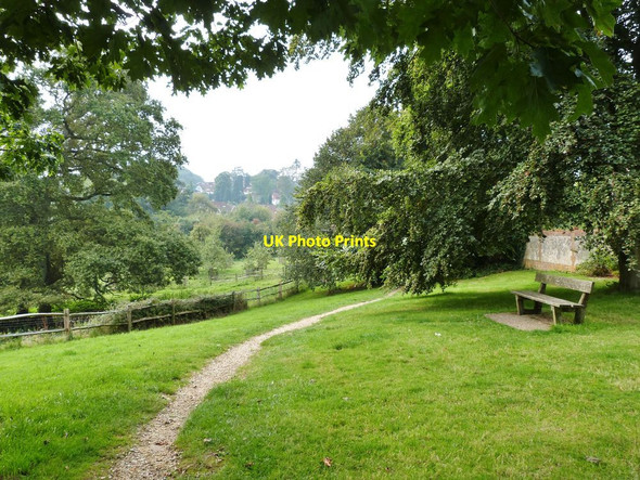 Photo 6"x4" Footpath through Swan Barn Farm, Haslemere Haslemere c2014 P1