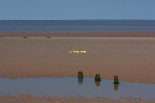 Photo 6"x4" Brancaster Bay Marsh Side c2014