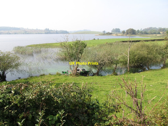 Photo 6"x4" An inlet on the eastern shore of Muckno Lough Drumakill c2014