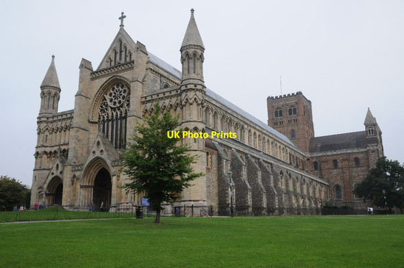 Photo 6"x4" St Albans Cathedral St Albans c2014