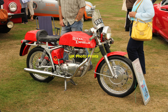Photo 6"x4" Royal Enfield 250cc racer Harby\/SK8770 c2014