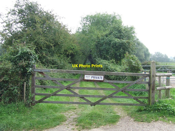 Photo 6"x4" Former Railway Route Dockeney c2014