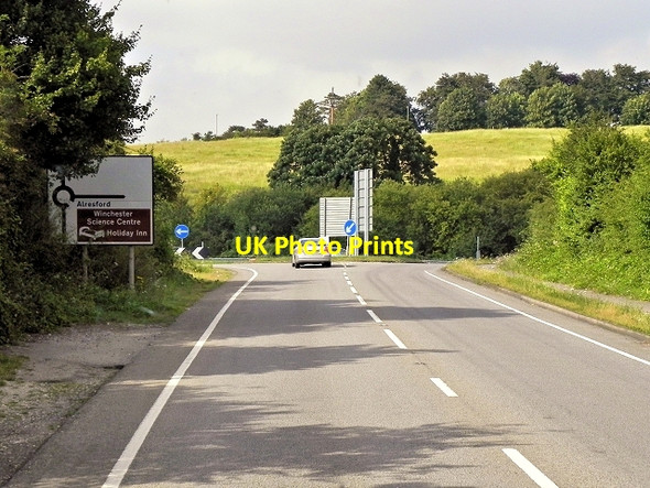 Photo 6"x4" Northbound A31, Highcliffe Winchester c2014