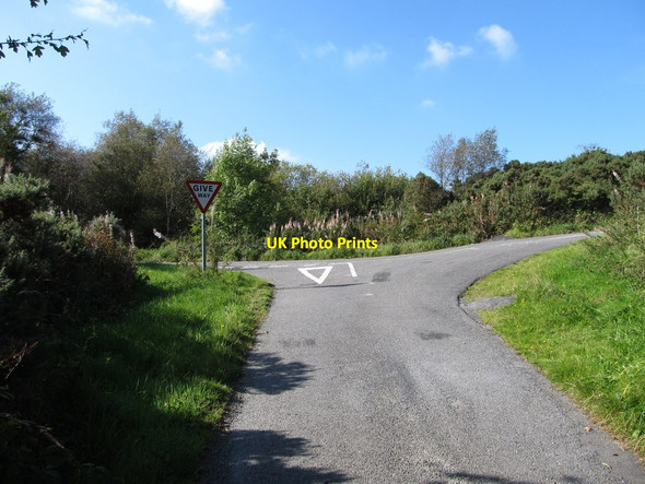 Photo 6"x4" Lurgancullenboy Road at its junction with Murrays Road Creggan\/H9316 c2014