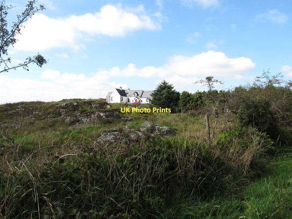 Photo 6"x4" Modern house on a rocky outcrop on the west side of Carnally Road Creggan\/H9316 c2014