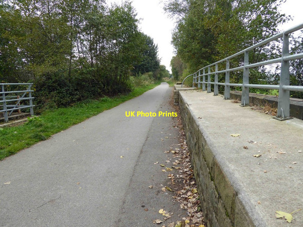 Photo 6"x4" Spen Valley Greenway Cleckheaton c2014