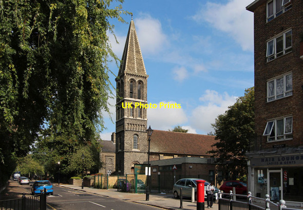 Photo 6"x4" St James the Less, Bethnal Green Bethnal Green c2014