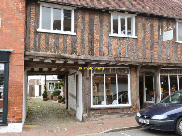 Photo 6"x4" Timber framed building, East Street, Petworth Petworth c2014