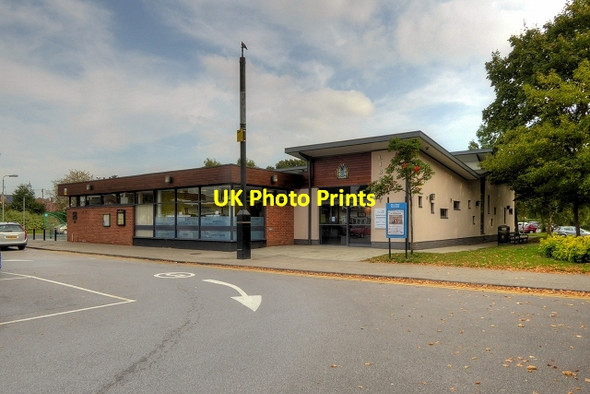 Photo 6"x4" Holmes Chapel Library Holmes Chapel c2014