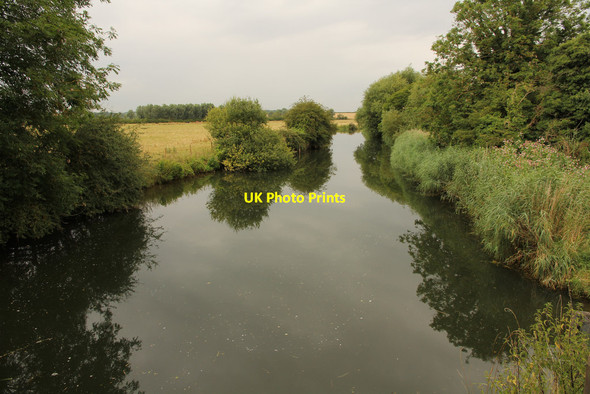 Photo 6"x4" River Nene Thorpe Waterville c2014