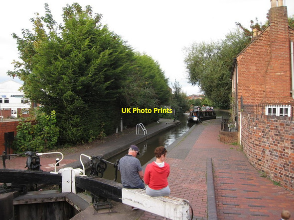 Photo 6"x4" The Worcester and Birmingham Canal Worcester c2014