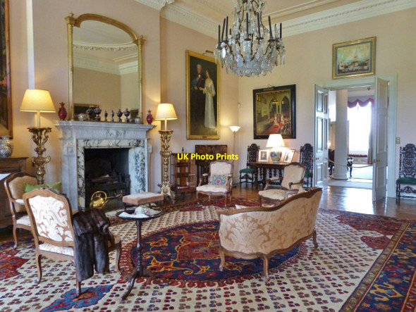 Photo 6"x4" Interior of Stansted House, West sussex Stubbermere c2014