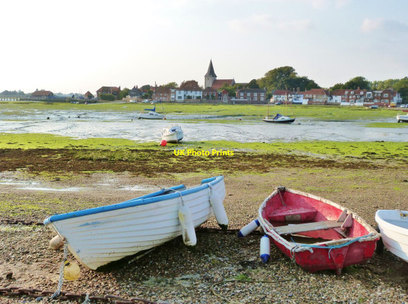 Photo 6"x4" Bosham from across the creek Bosham c2014