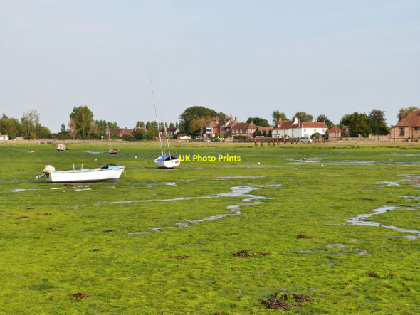 Photo 6"x4" Looking Southeast across the creek from Bosham Bosham c2014