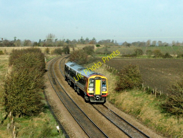 Photo 6"x4" 2008 : Main rail line near Upton Scudamore Warminster c2008