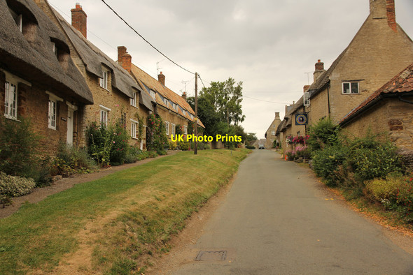 Photo 6"x4" Church Street Wadenhoe c2014