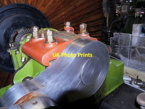 Photo 6"x4" Mill Engine Detail, Haslingden Grane Haslingden c2014