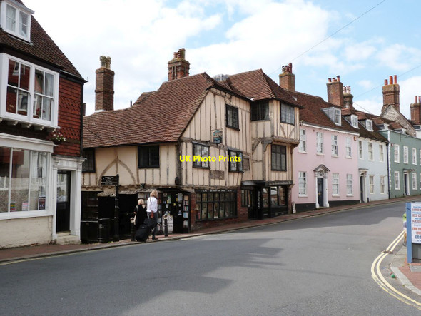 Photo 6"x4" 15th Century timber framed house, High St, Lewes Lewes c2014