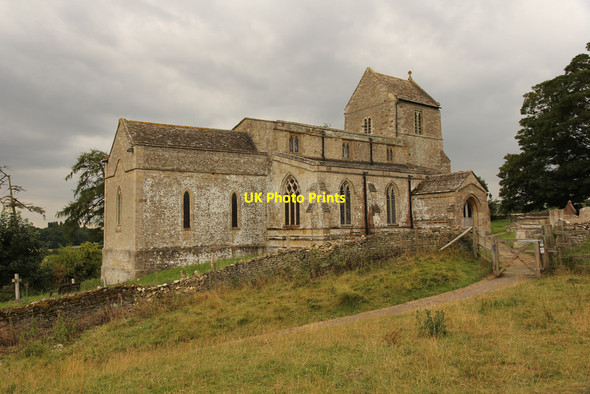 Photo 6"x4" Church of St.Michael & All Angels Wadenhoe c2014