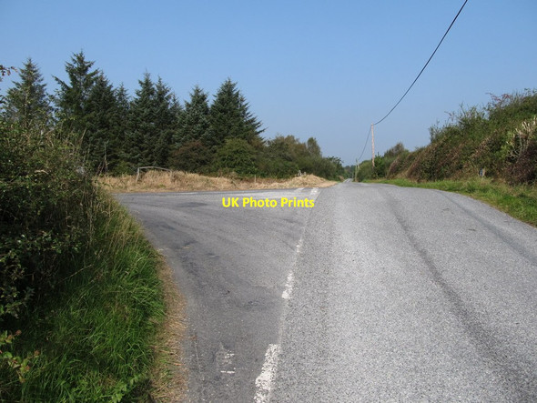 Photo 6"x4" The junction of Annaghmare Road and Teer Road Crossmaglen c2014