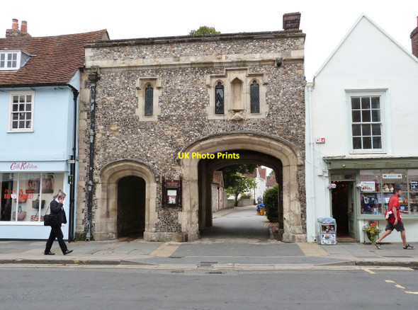 Photo 6"x4" South Street gateway to the cathedral precinct, Chichester Chichester c2014
