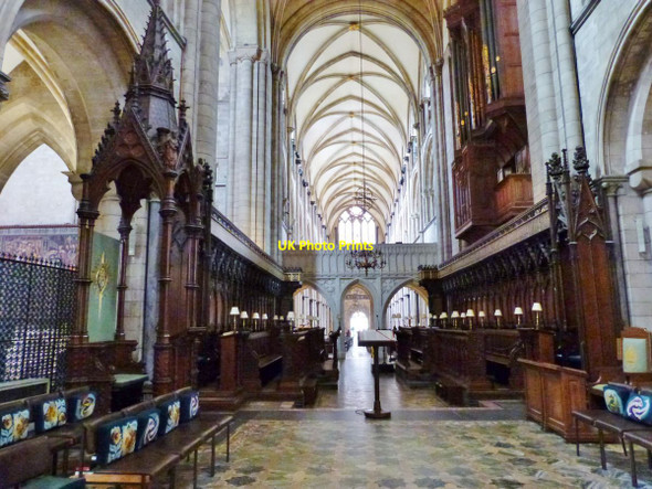 Photo 6"x4" The Choir, Chichester cathedral Chichester c2014