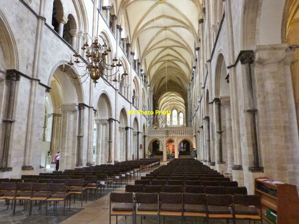 Photo 6"x4" The Nave, Chichester Cathedral Chichester c2014