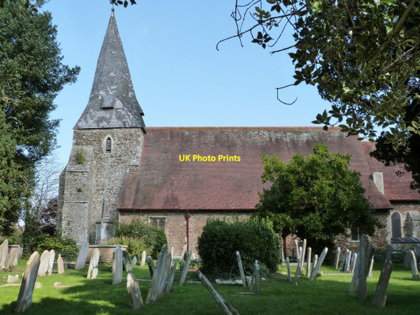 Photo 6"x4" Church of St. Mary Magdalene, South Bersted Bognor Regis c2014