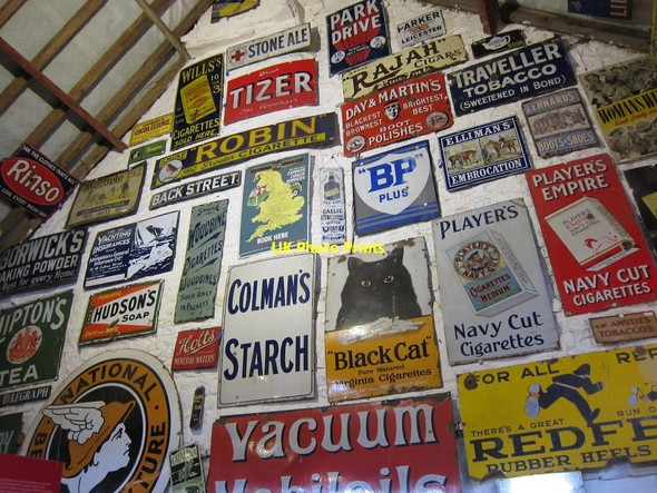 Photo 6"x4" Sign at Cotswold Motoring Museum Bourton-on-the-Water c2014