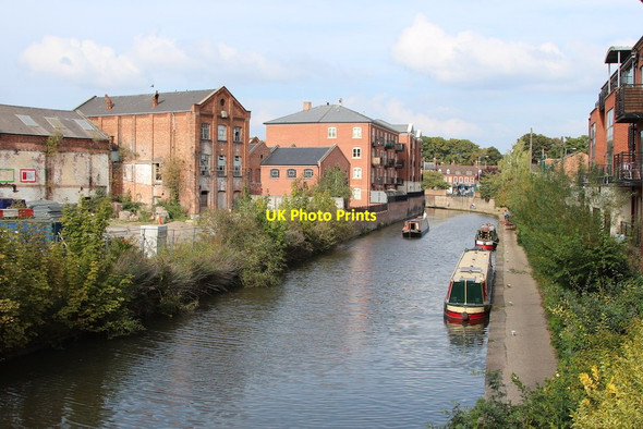 Photo 6"x4" The Worcester and Birmingham Canal Worcester c2014
