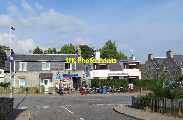 Photo 6"x4" Boat of Garten Post Office Boat of Garten c2014