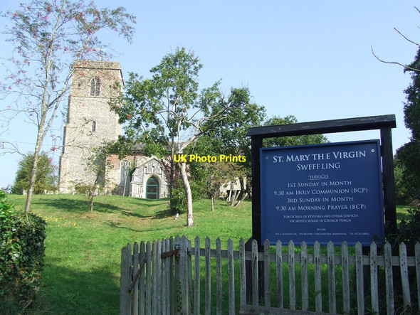 Photo 6"x4" St Mary Sweffling Sweffling c2014