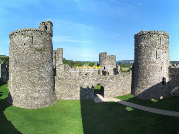 Photo 6"x4" The Inner Ward of Kidwelly Castle Kidwelly\/Cydweli c2014