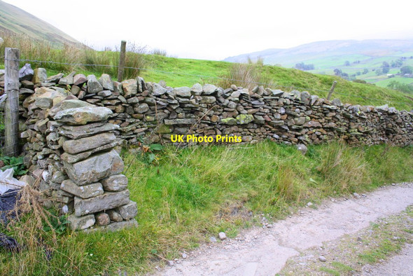 Photo 6"x4" Dry stone walls at High Sprintgill Fell End\/SD7298 c2014