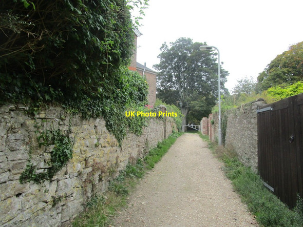 Photo 6"x4" Path from Salisbury Field to Fordington Green Dorchester\/SY6890 c2014