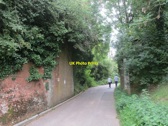 Photo 6"x4" Abutments to former railway bridge Kingsdon\/SY2594 c2014