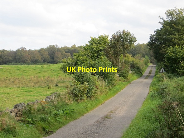 Photo 6"x4" Minor road, Barevan Cawdor c2014